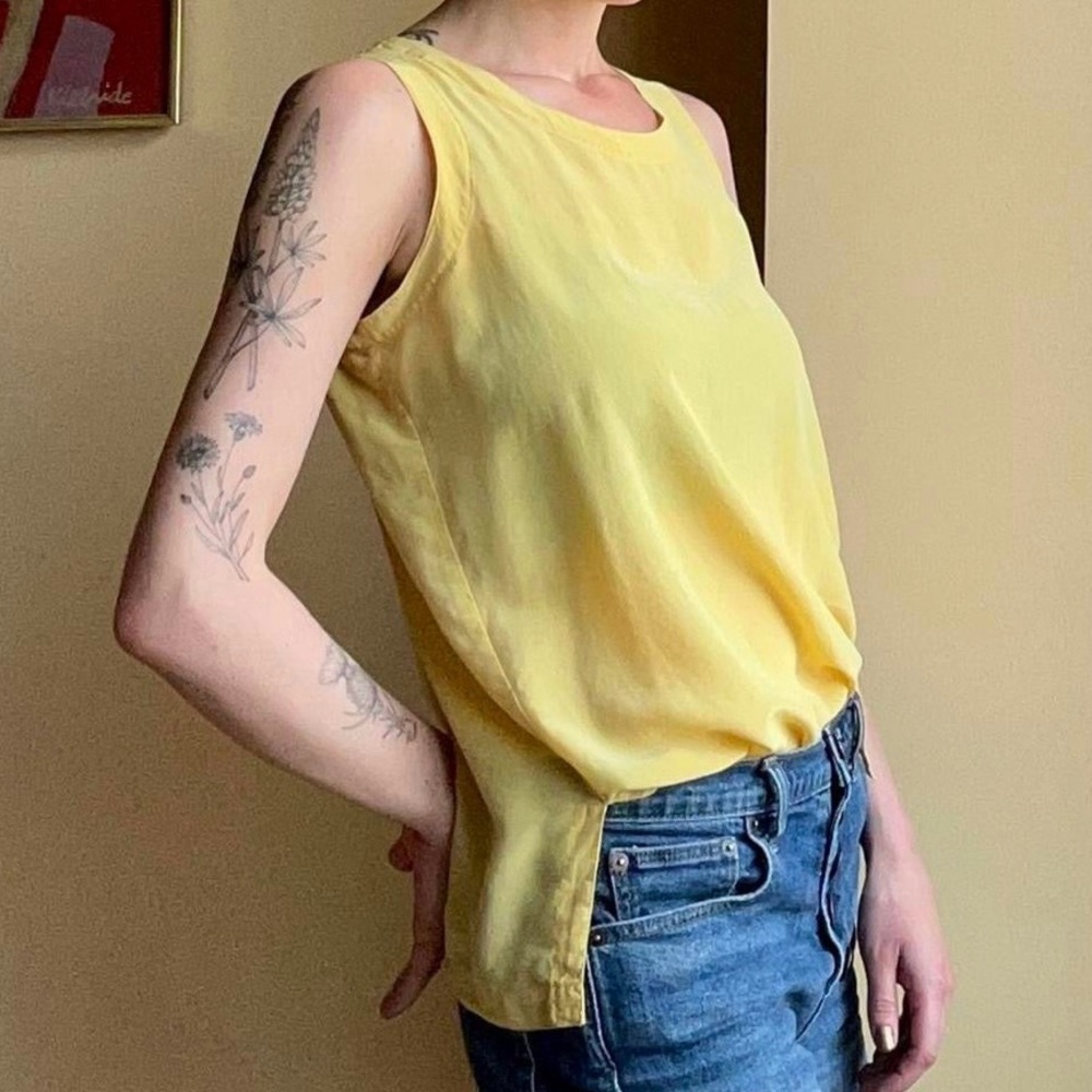 VINTAGE Silk Tank